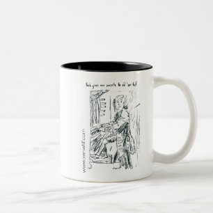 JS Bach 1 Zweifarbige Tasse