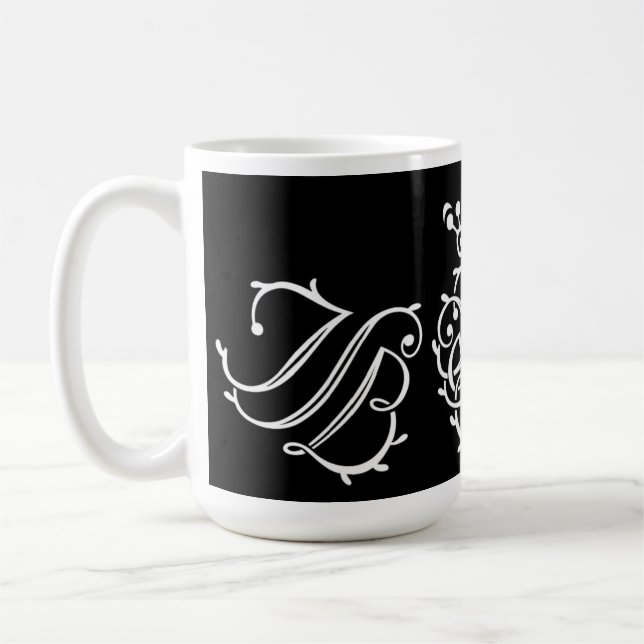 JS Bach Siegel Kaffeetasse (Links)