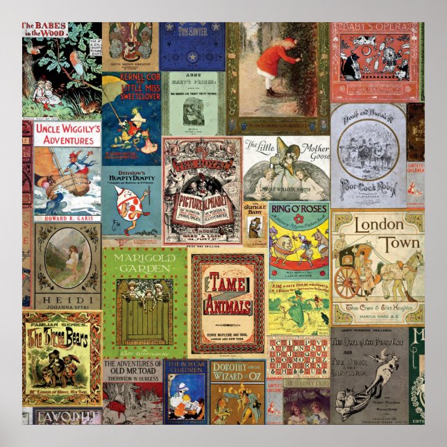 JSBC BUCH DECKT BÜCHERCOVERS COLLECTION COLORFUL A POSTER (Vorne)