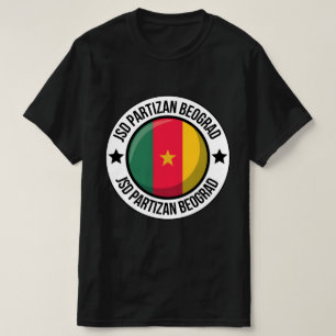 JSD Partizan Belgrad Zastava Kameruns T-Shirt