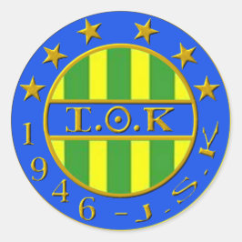 JSK-Logo Runder Aufkleber