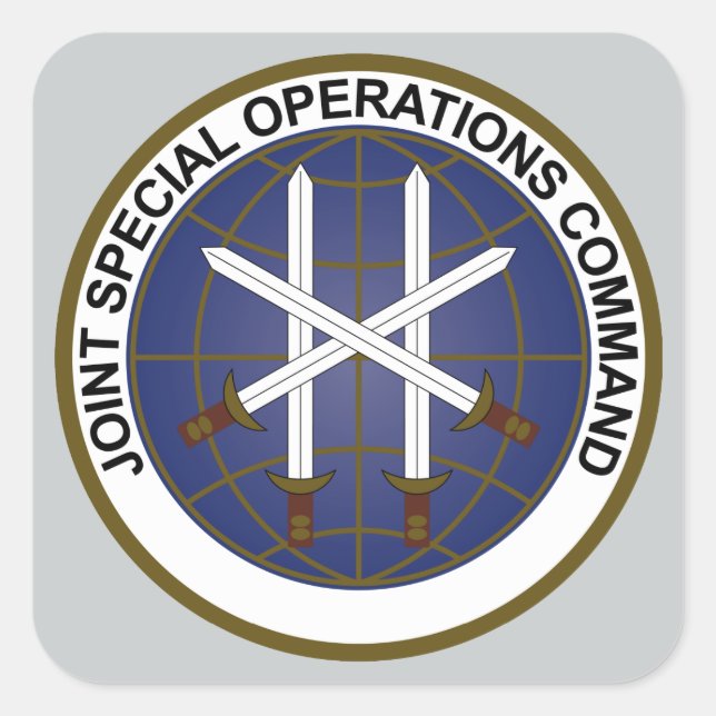 JSOC QUADRATISCHER AUFKLEBER (Vorderseite)