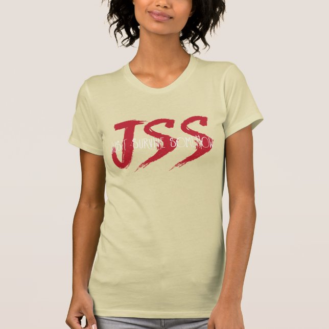 JSS Just Survive Somehow T-Shirt (Vorderseite)