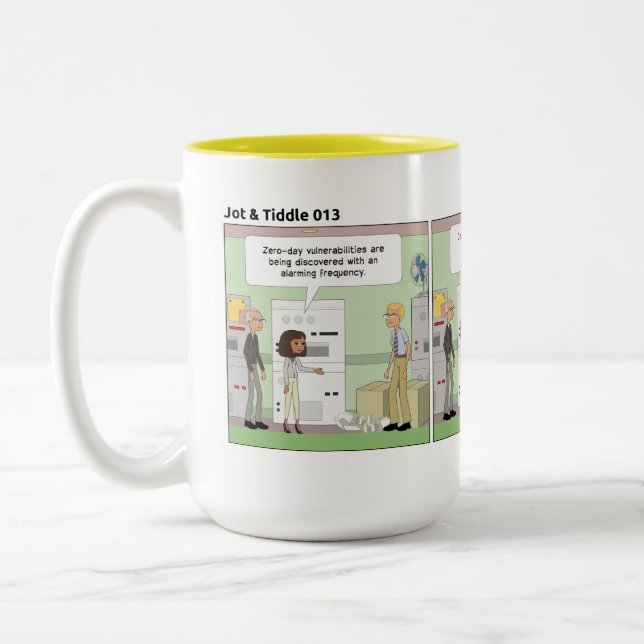 JT013-Tasse Zweifarbige Tasse (Links)