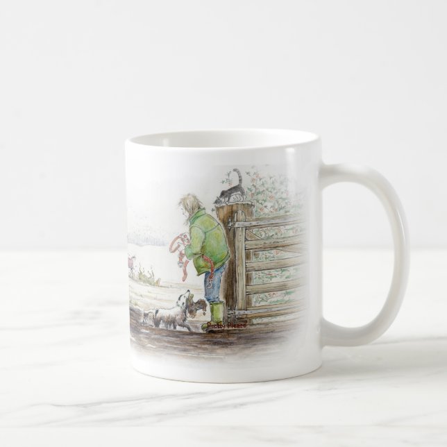 JT42 judetoo mig "hübsch bitte Kaffeetasse (Rechts)