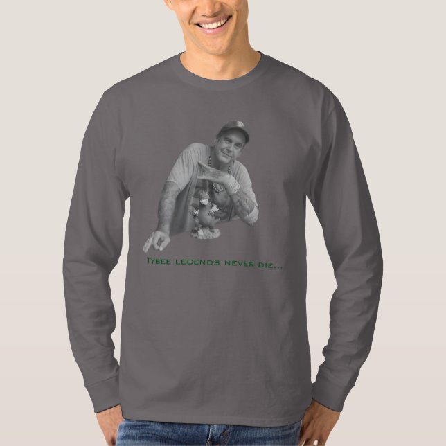 JT - Les légendes ne meurent jamais t t-shirt (Devant)