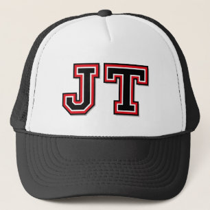 "Jt-" Monogramm Truckerkappe