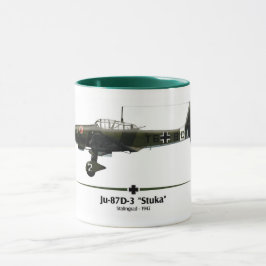 Ju-87 „Stuka“ Schlacht von Stalingrado,- Luftwaffe Tasse