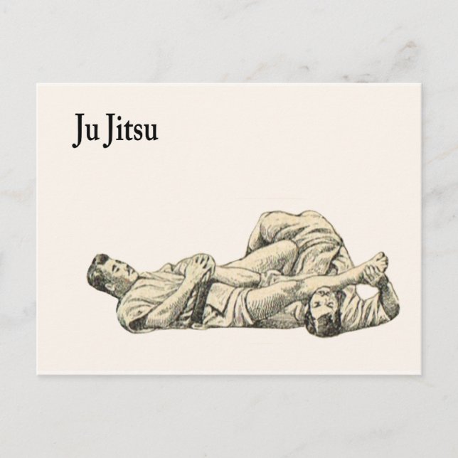 Ju jitsu jitsu 11 postkarte (Vorderseite)