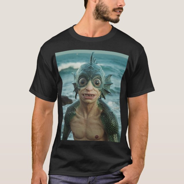 Juan Cabana A.I. Monster de mer T-shirt (Devant)
