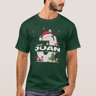 Juan Christmasw Juan Name für lustige Weihnachten T-Shirt