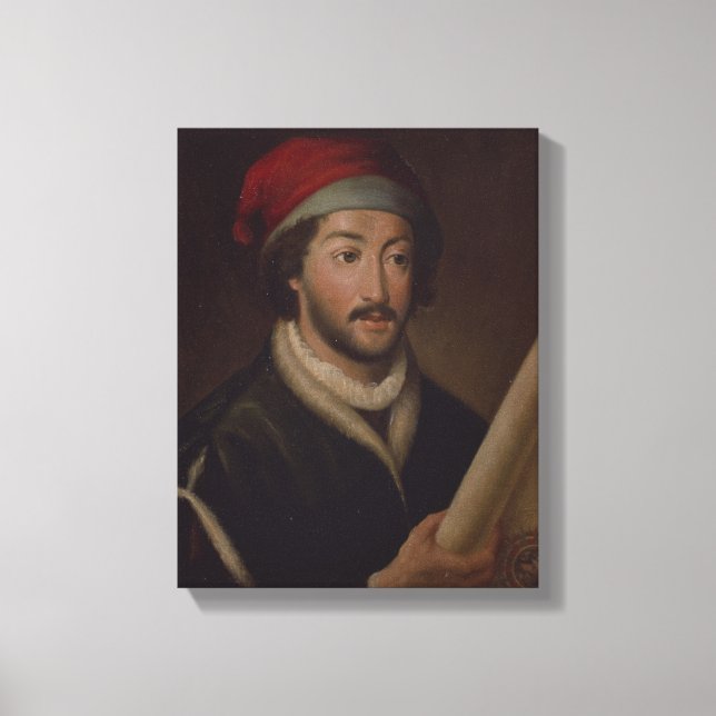 Juan de la Cosa Leinwanddruck (Vorderseite)
