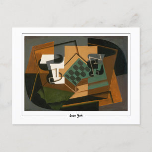 Juan Gris #163 - Fine Art Postcard Postkarte