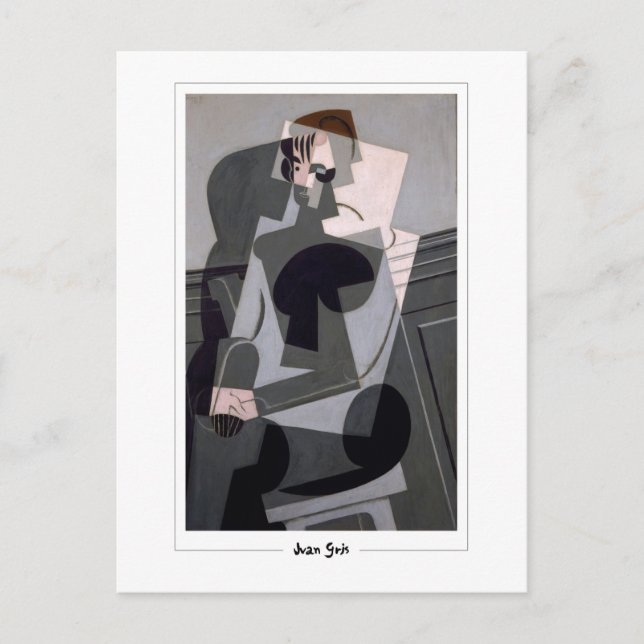 Juan Gris #245 - Fine Art Postcard Postkarte (Vorderseite)