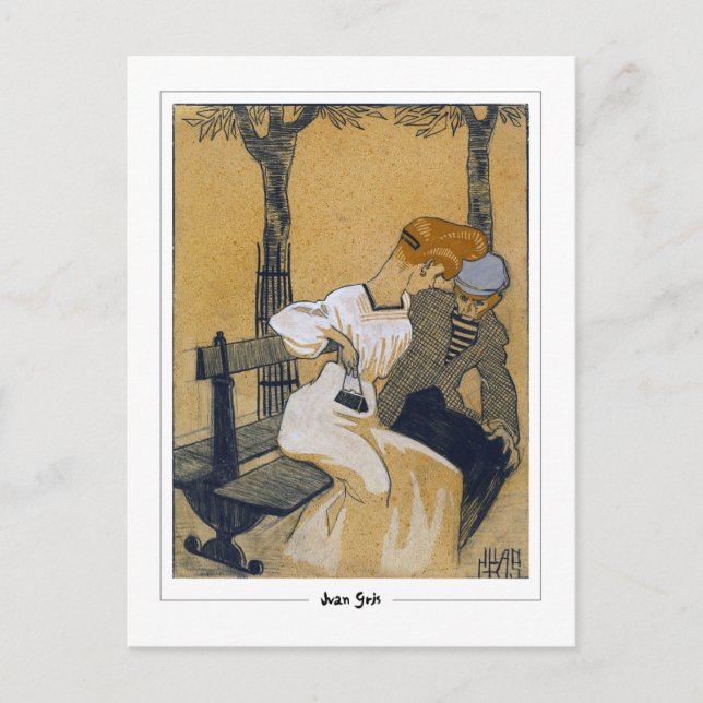 Juan Gris #277 - Carte postale Art (Devant)