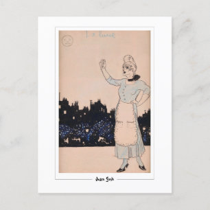 Juan Gris #335 - Fine Art Postcard Postkarte