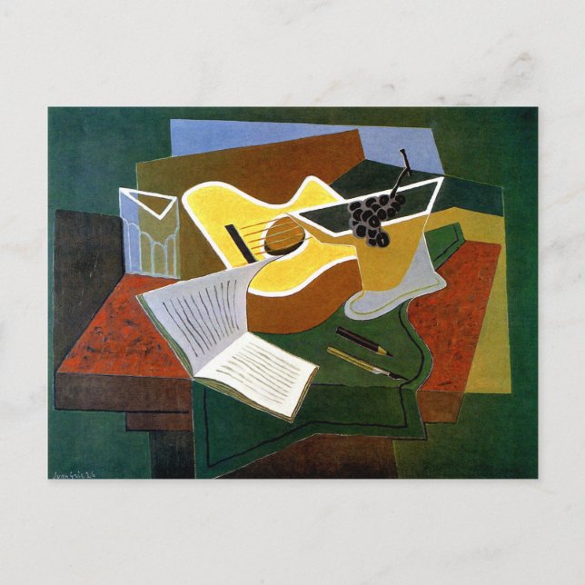 Juan Gris - Das Album Postkarte (Vorderseite)