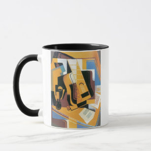 Juan Gris - Fotografie der Gitarre Abstrakte Kunst Tasse