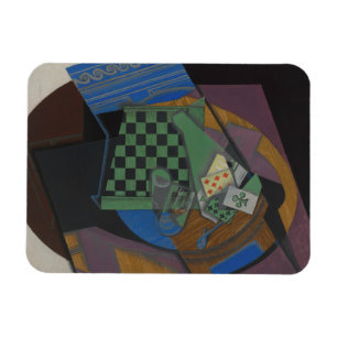Juan Gris - Karton und Spielkarten Magnet