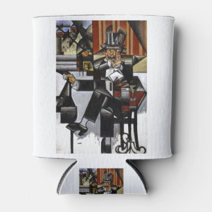 Juan Gris Man in einem Café Dosenkühler