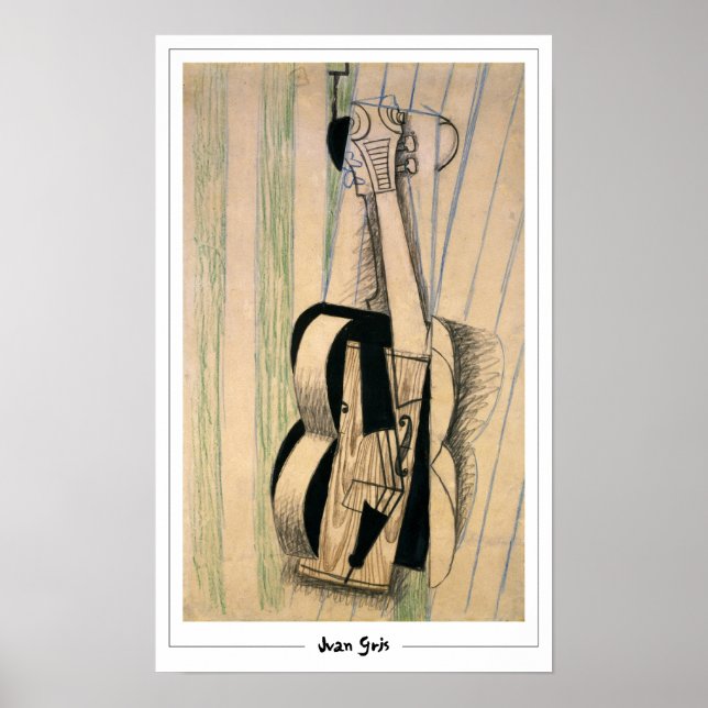 Juan Gris Zedign Art Poster #179 (Vorne)