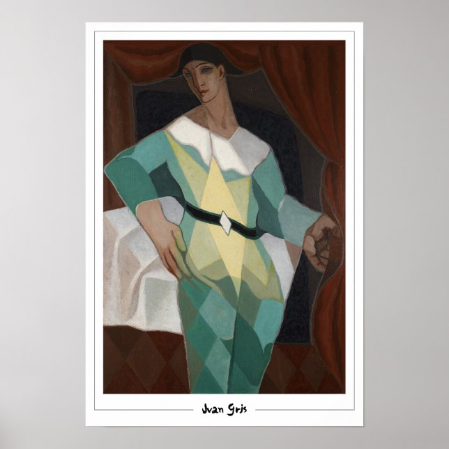 Juan Gris Zedign Art Poster #276 (Vorne)