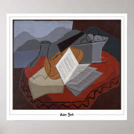 Juan Gris Zedign Art Poster #282