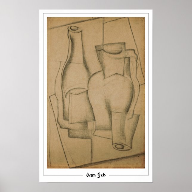Juan Gris Zedign Art Poster #285 (Vorne)