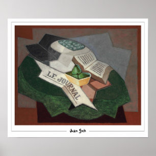 Juan Gris Zedign Kunstposter #105 Poster