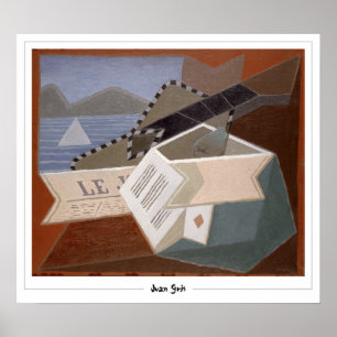 Juan Gris Zedign Kunstposter #136 Poster