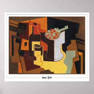 Juan Gris Zedign Kunstposter #4 Poster