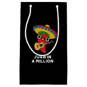 Juan in A Million lustiger mexikanischer Chili Pun Kleine Geschenktüte