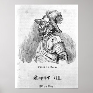 Juan Ponce de Leon Poster