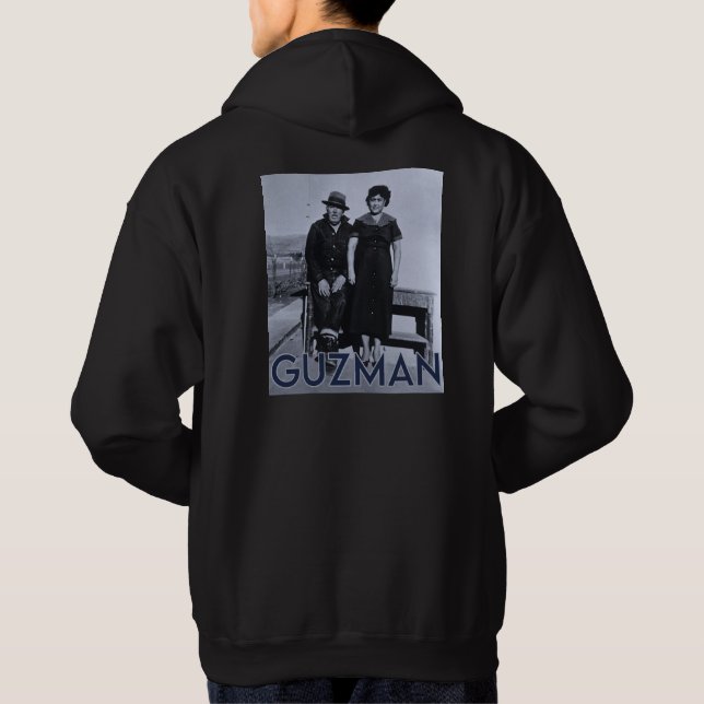 JUAN UND JUANITA GUZMAN zu Sunset-men Hoodie (Rückseite)