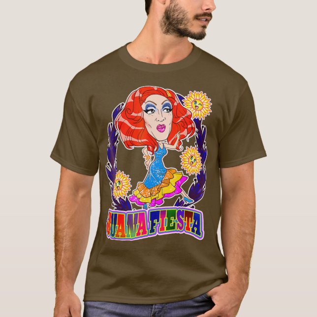 JUANA FIESTA Bold Drag Queen TShirt (Vorderseite)