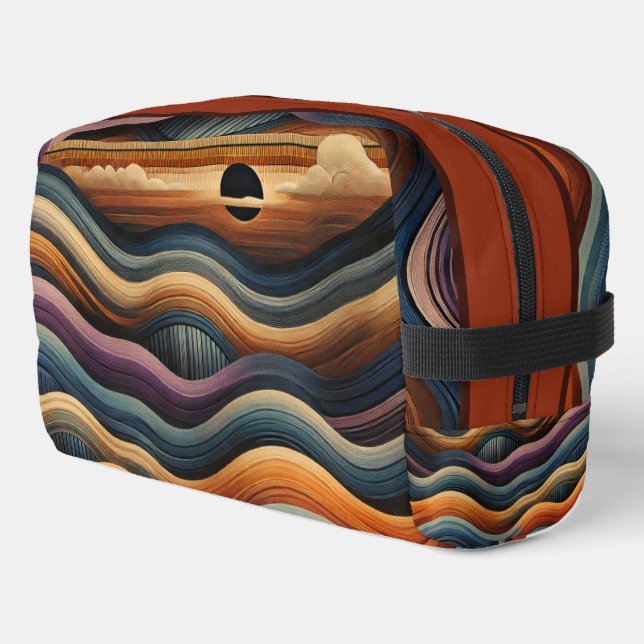 „JUAREZ“  Heritage Dopp Kit Kulturbeutel | Reise  Waschbeutel (Linke Seite)