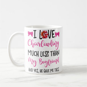 Jubel Cheerleader Freund Ich liebe Cheerleading M Kaffeetasse