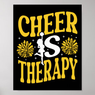 Jubel Cheerleading Cheer Ist Therapie Poster