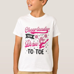 Jubel Cheerleading Cheerleader Von Kopf Bis Fuß _3 T-Shirt