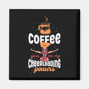 Jubel Cheerleading Kaffee Kaffee Gibt Mir Meinen J Magnet