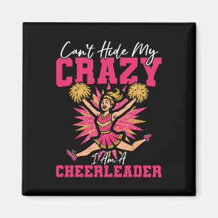 Jubel Cheerleading Kann Meinen Wahnsinn Nicht Verb Magnet