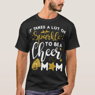 Jubel Cheerleading Mama Mutter Es Braucht Eine Men T-Shirt