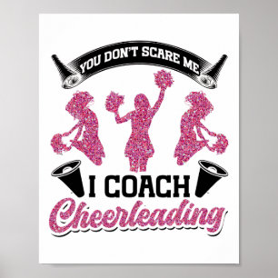 Jubel Cheerleading-Trainer Du schüchterst mich nic Poster