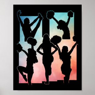 Jubel Cheerleading-Zubehör für Cheerleader-Mädchen Poster