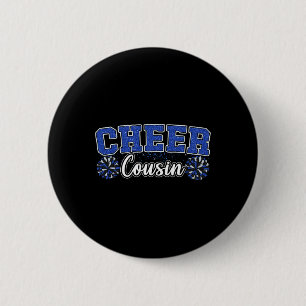 Jubel Cousin Blue Mein Lieblingscheerleader nennt Button
