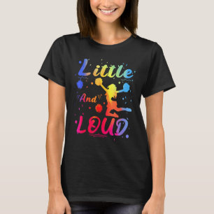 Jubel führendes kleines lautes Cheerleader-Team Sq T-Shirt