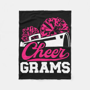 Jubel-Gramme eines Cheerleader-Gramms Cheerleading Fleecedecke