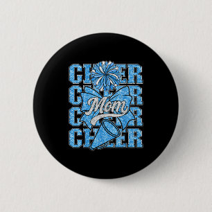 Jubel Mama Mama Schleife Srt Cheerleading-Team Bla Button