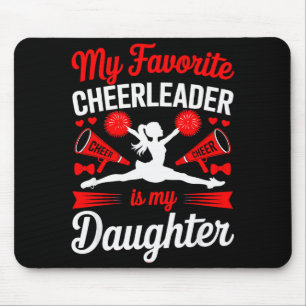 Jubel Mama Papa Mein Lieblingscheerleader Ist Mein Mousepad