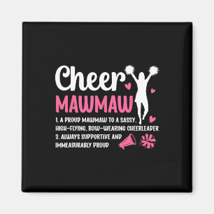 Jubel Mawmaw Definition Mawmaw Eines Cheerleaders Magnet
